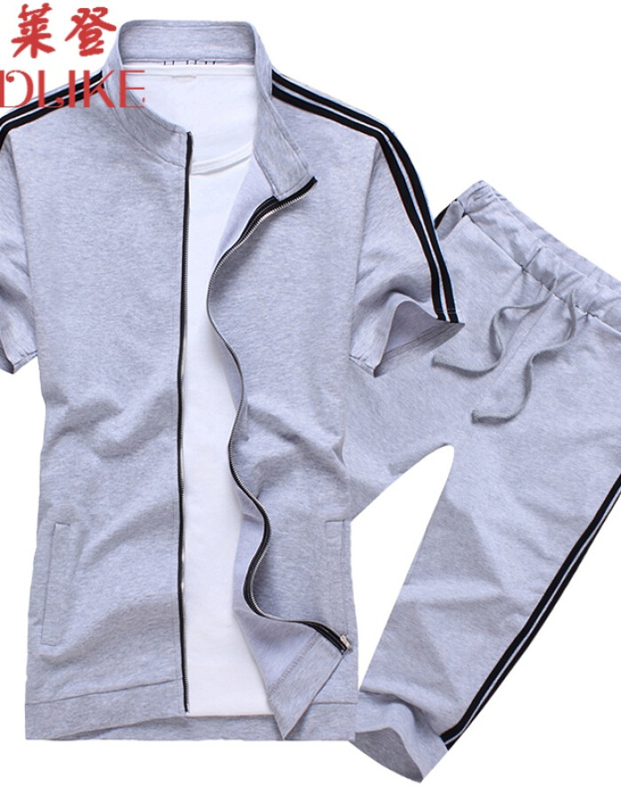 古萊登2016新款青年男士撞色短袖七分褲 潮流與舒適的完美融合